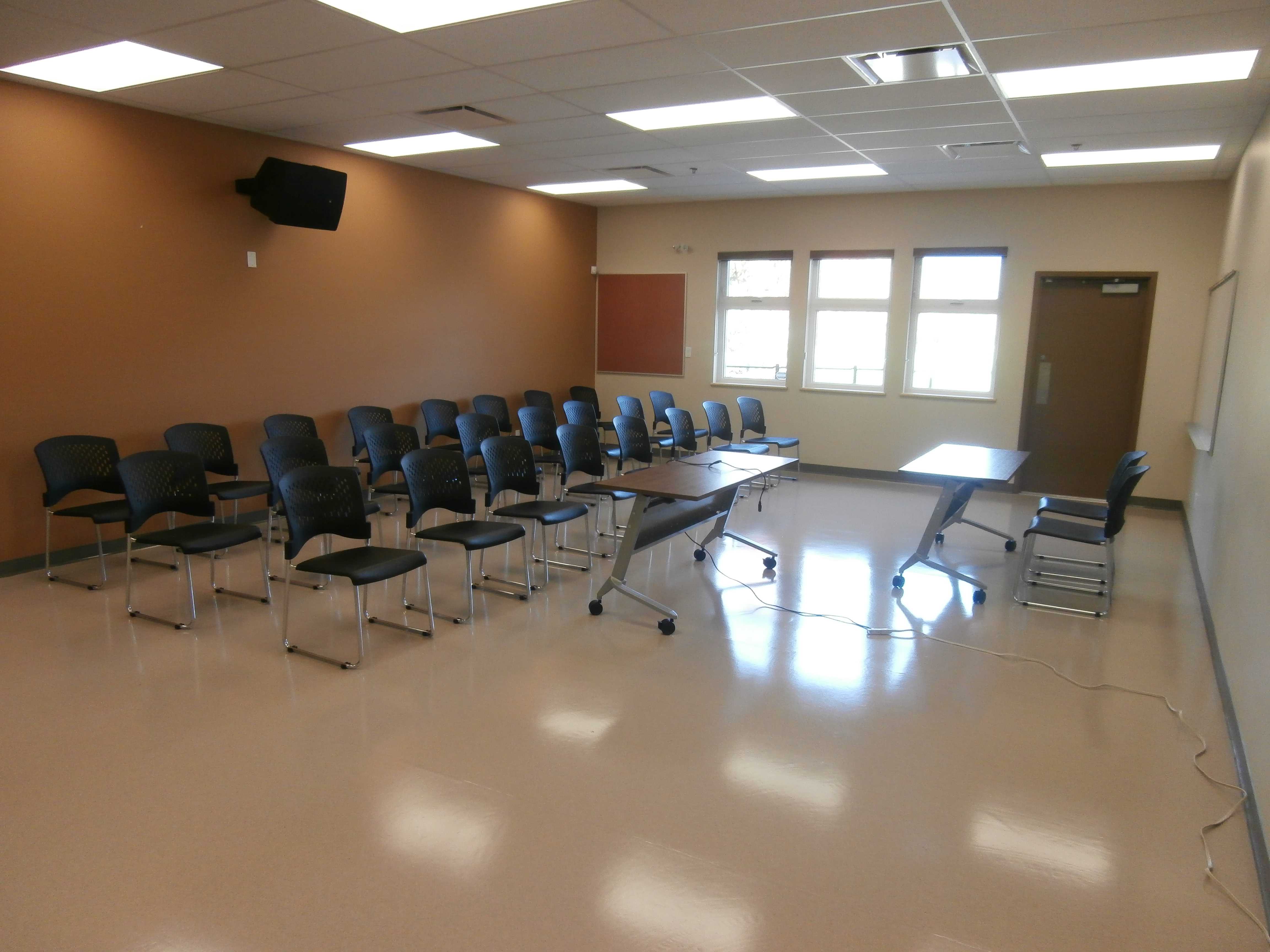 Room set up: chairs only